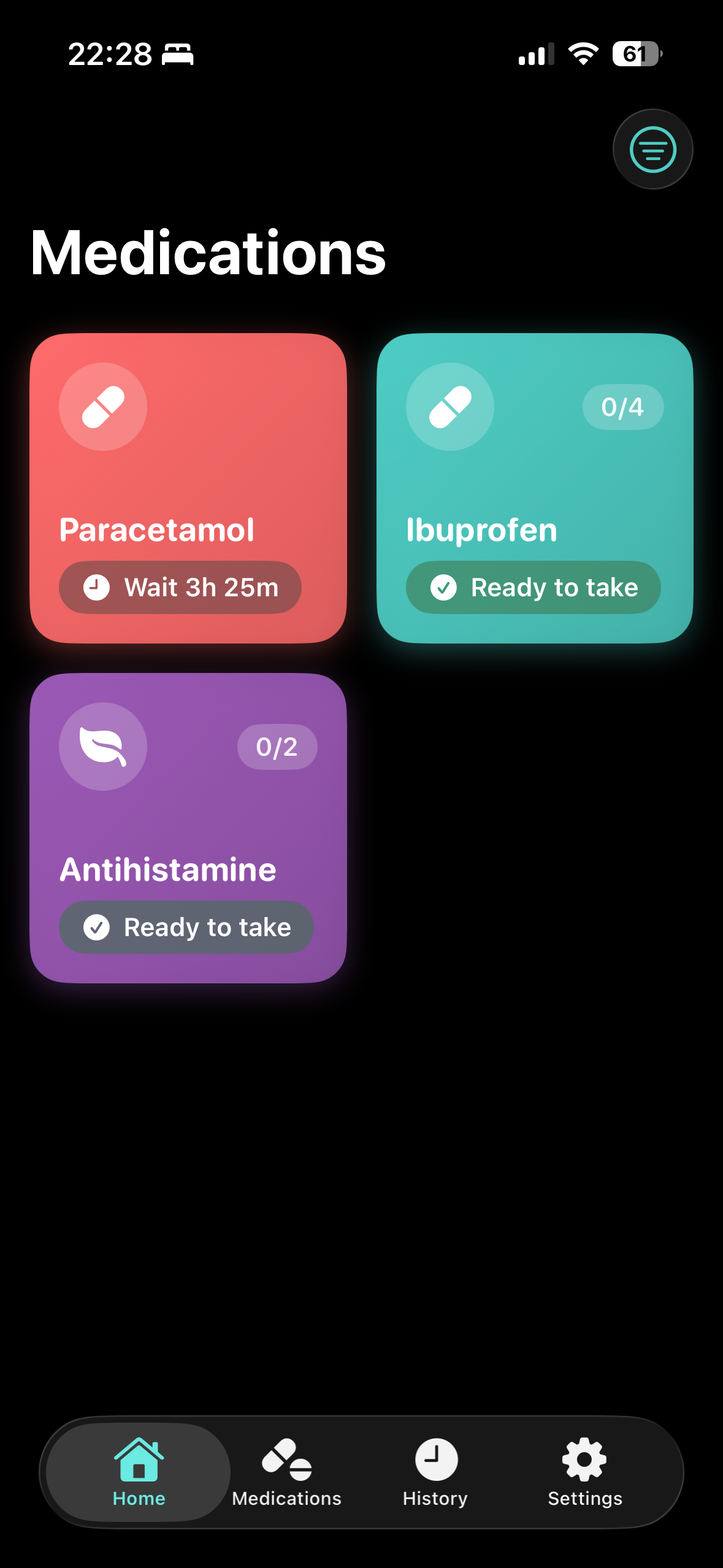 NextDose screenshot 1